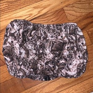 Wolf Bandeau Top 💓
